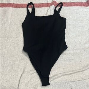 Chic Black Women's Bodysuit